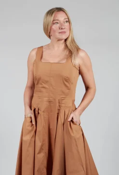 Lavi Dresses^Eliodoro Dress in Camello