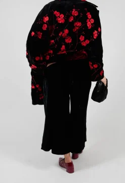 Bianco Levrin Trousers^Emma Trousers in Black