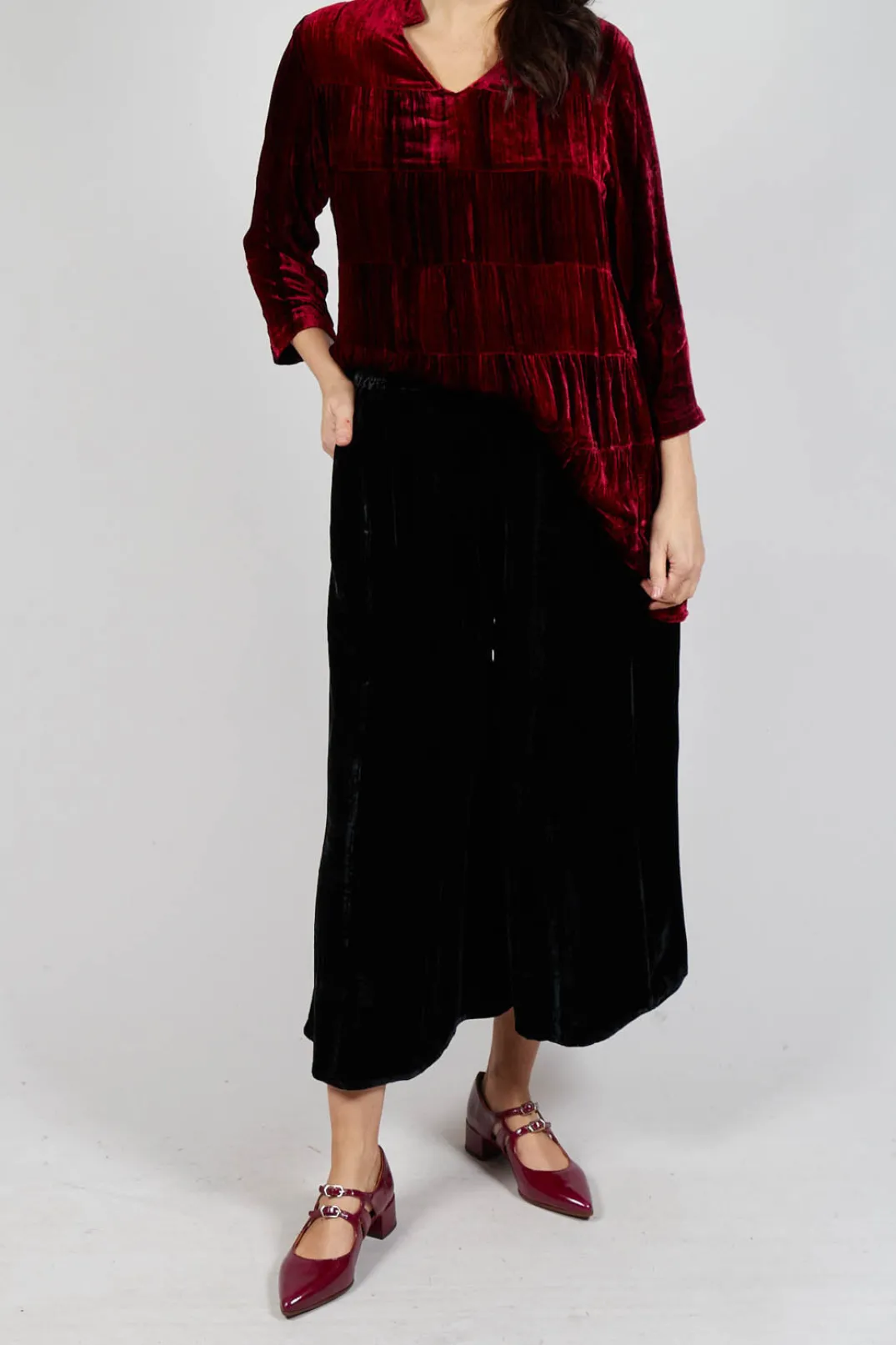 Bianco Levrin Trousers^Emma Trousers in Black