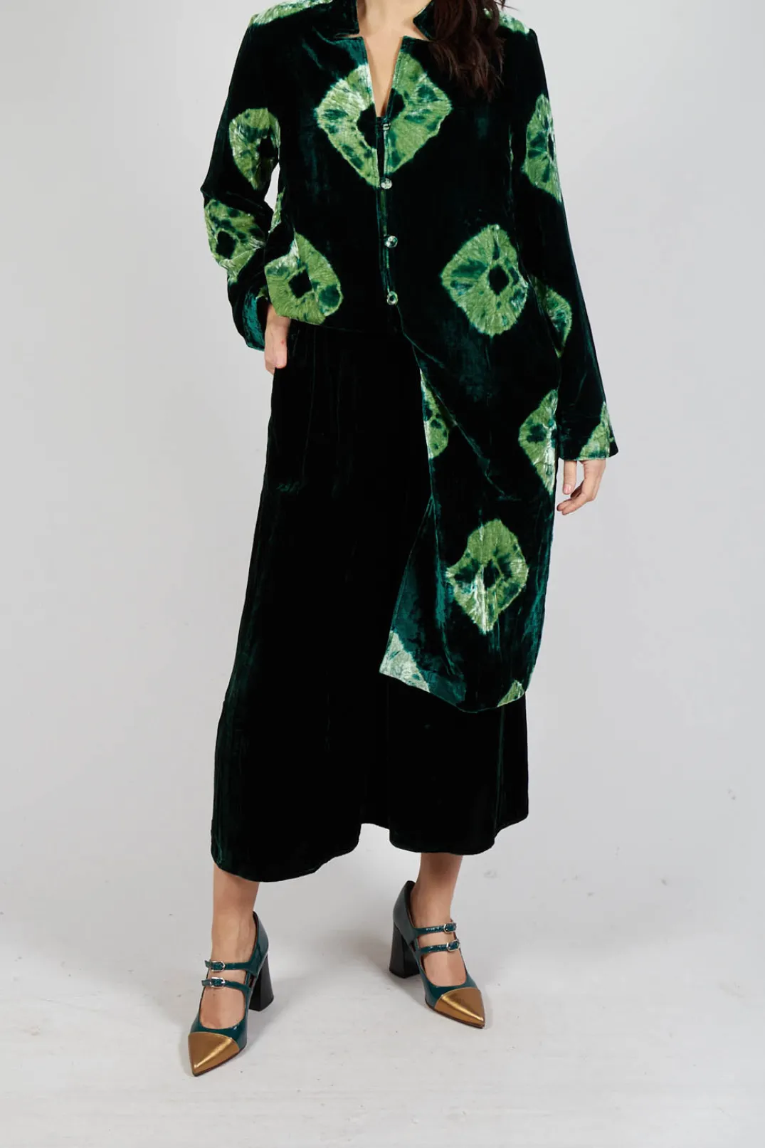 Bianco Levrin Trousers^Emma Trousers in Bottle Green