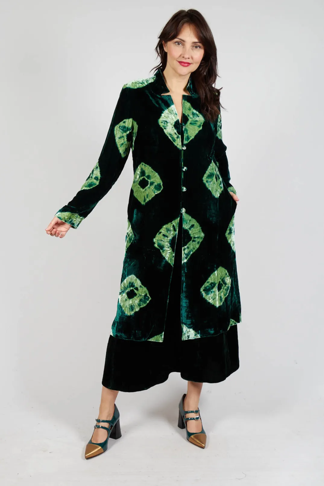 Bianco Levrin Trousers^Emma Trousers in Bottle Green