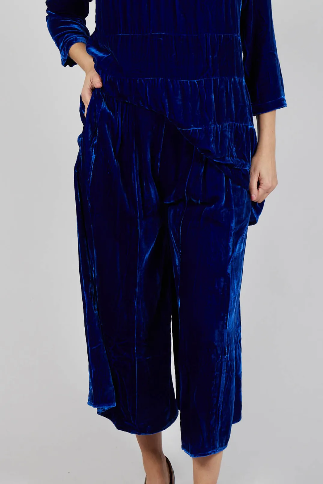 Bianco Levrin Trousers^Emma Trousers in Cobalt Blue