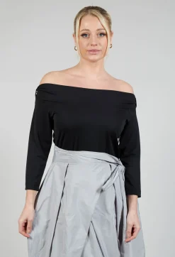 Xenia Design Dresses^ENSA Dress in Black Light Grey