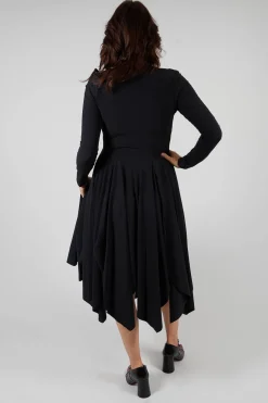 High Dresses^Enthusiasm Dress in Black
