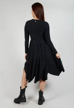 High Dresses^Enthusiasm Dress in Black