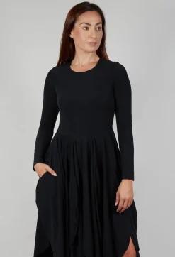 High Dresses^Enthusiasm Dress in Black