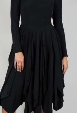 High Dresses^Enthusiasm Dress in Black