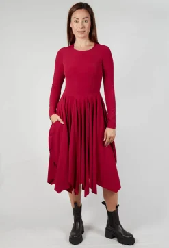 High Dresses^Enthusiasm Dress in Red
