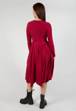 High Dresses^Enthusiasm Dress in Red