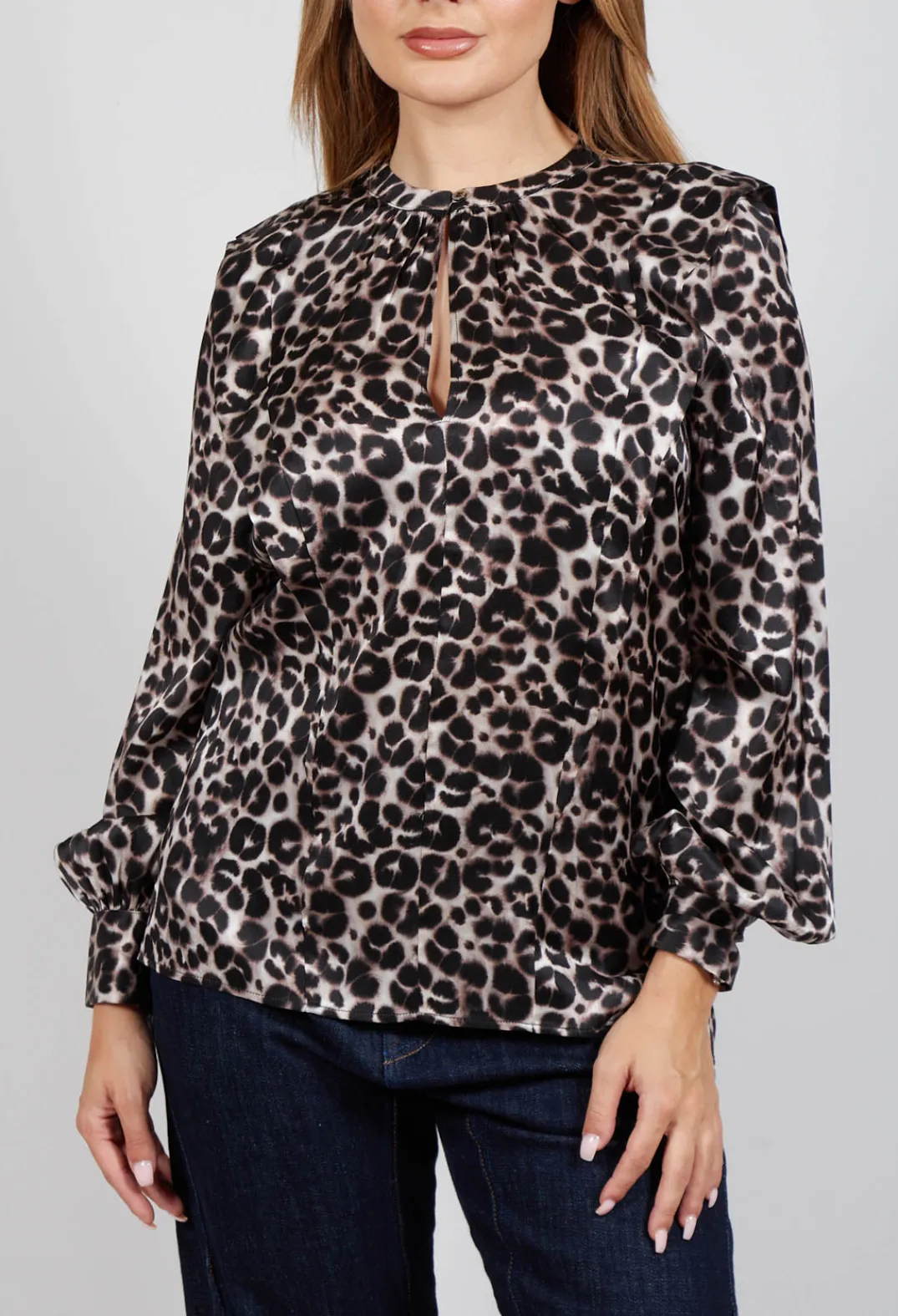 Dea Kudibal Shirts & Blouses^Evelyn Blouse in Leopard Soil