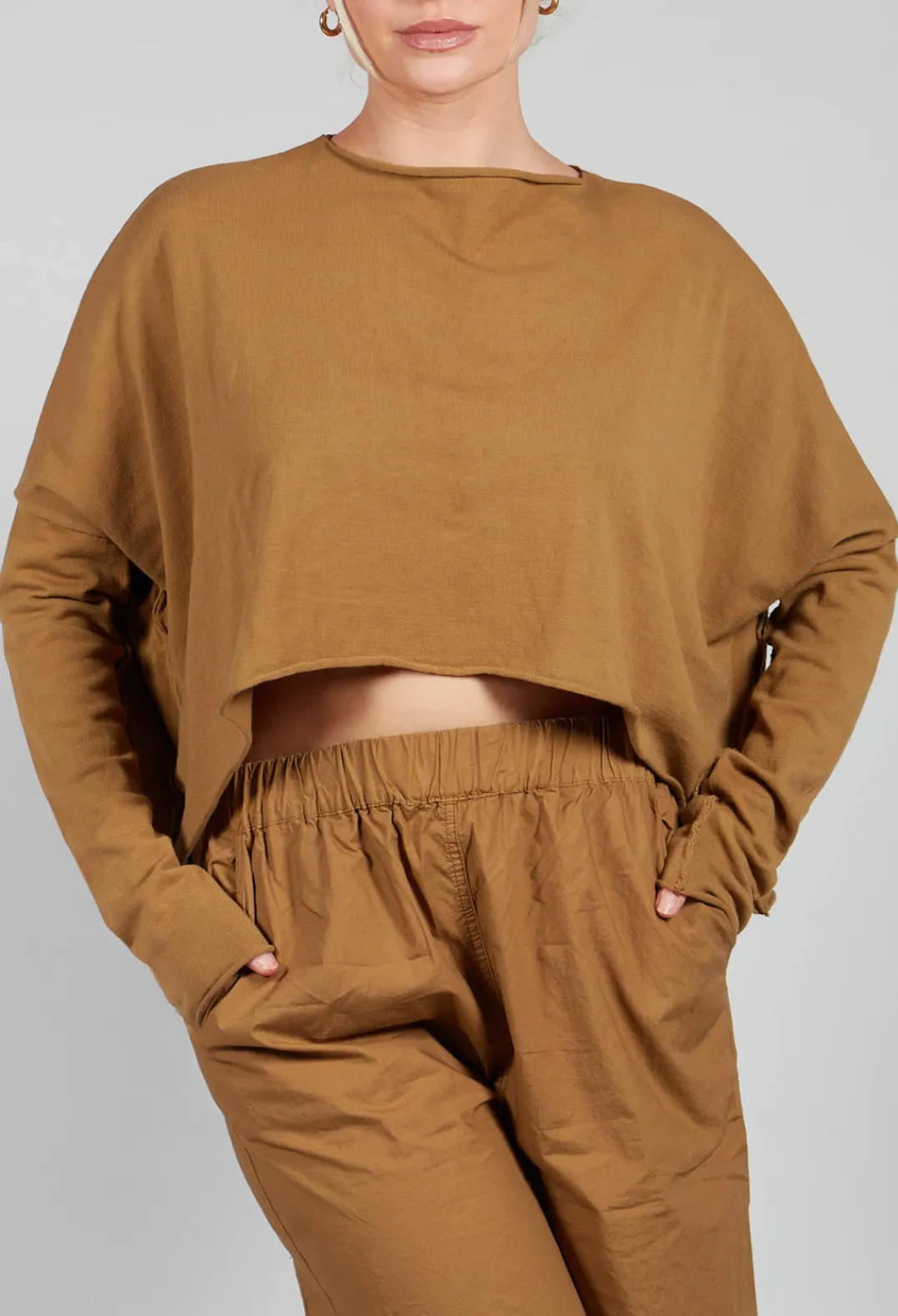 La Vaca Loca Jumpers^Externo Jumper in Dried Tobacco