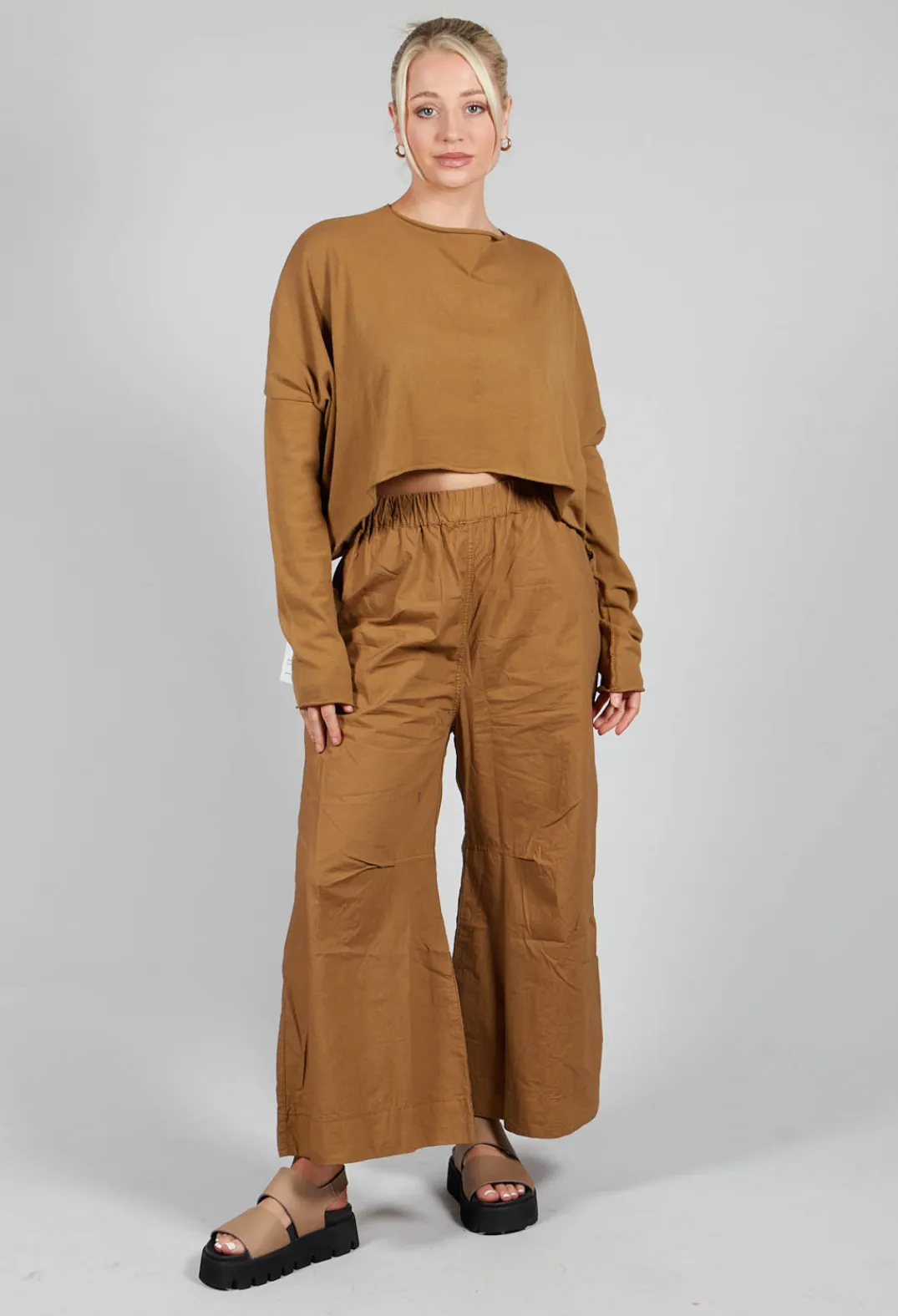 La Vaca Loca Jumpers^Externo Jumper in Dried Tobacco