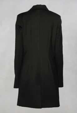 Nostra Santissima Jackets^Extra Longline Jacket in Black