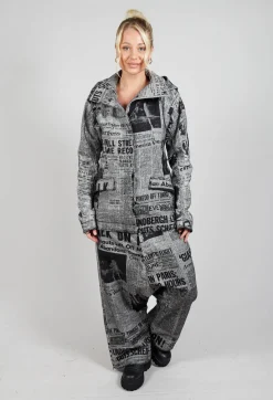 Rundholz Dip Jackets^Extreme High Collar Jacket in Moonwalk