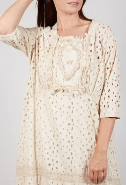 Magnolia Pearl Dresses^Eyelet Haru Dress in Moonlight