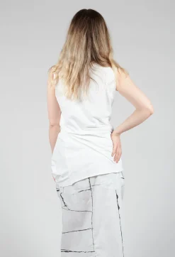 La Vaca Loca Tops^Falta Top in Off White