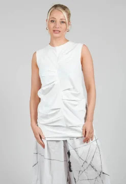 La Vaca Loca Tops^Falta Top in Off White