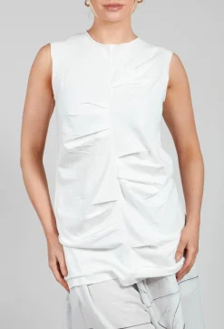 La Vaca Loca Tops^Falta Top in Off White