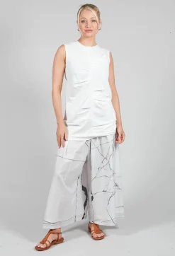 La Vaca Loca Tops^Falta Top in Off White