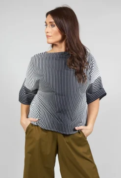 Elemente Clemente Shirts & Blouses^Faly Shirt in Off White and Night Stripe