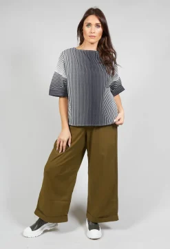 Elemente Clemente Shirts & Blouses^Faly Shirt in Off White and Night Stripe