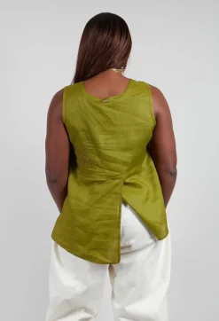High Tops^Fictitious Top in Olive Green