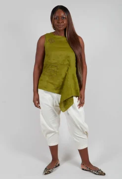 High Tops^Fictitious Top in Olive Green
