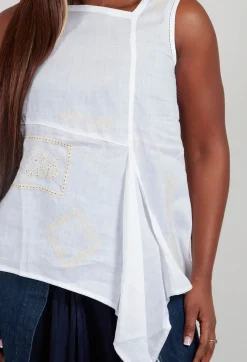 High Tops^Fictitious Top in White