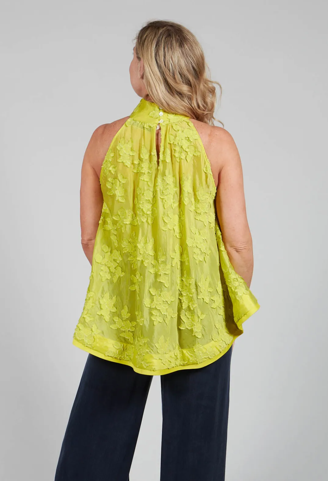 Beatrice B Tops^Fil Coupè Top in Apple Green