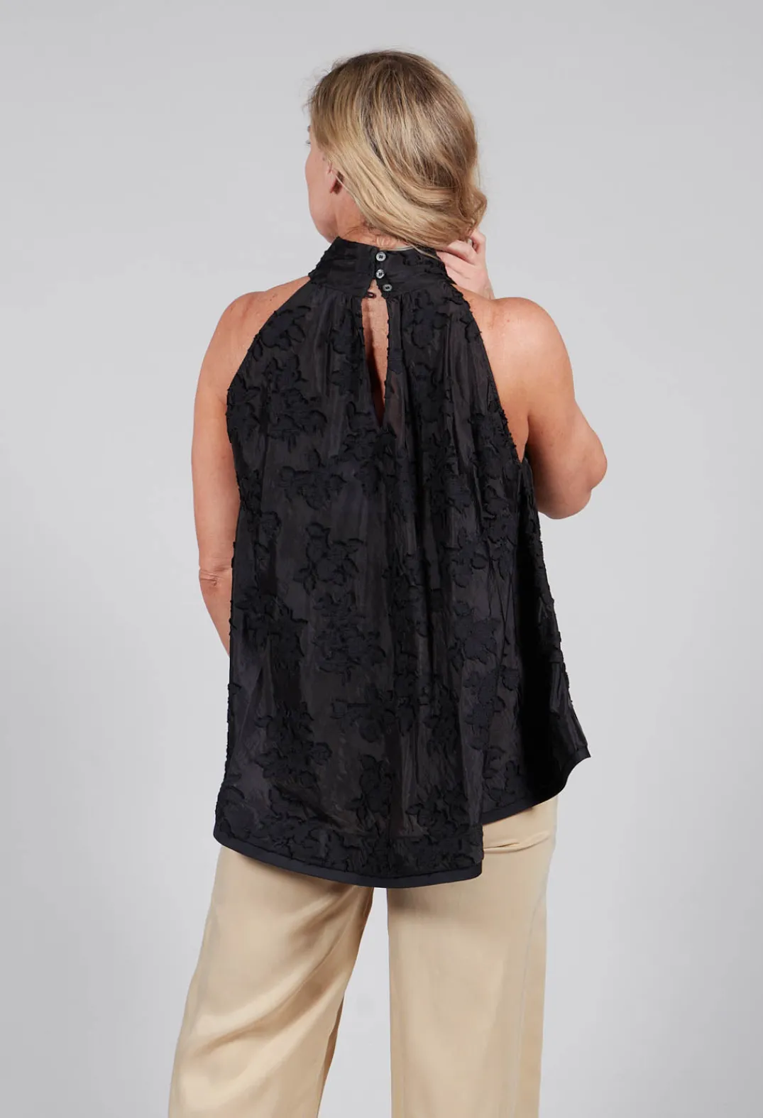 Beatrice B Tops^Fil Coupè Top in Black