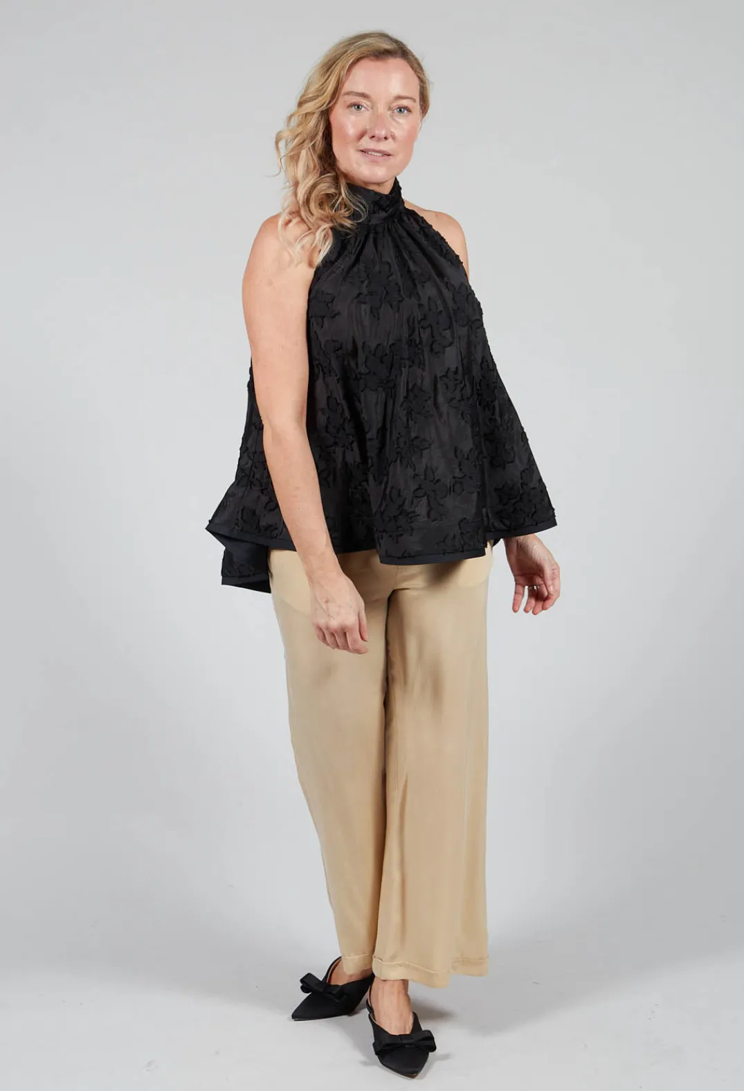 Beatrice B Tops^Fil Coupè Top in Black