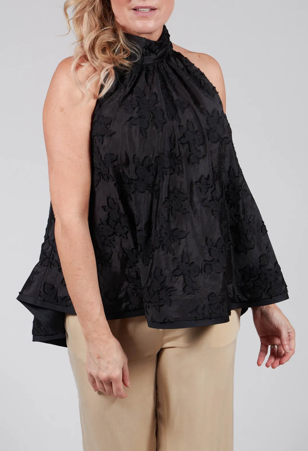 Beatrice B Tops^Fil Coupè Top in Black
