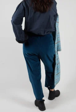 Umit Unal Trousers^Fine Cord Trousers in Blue