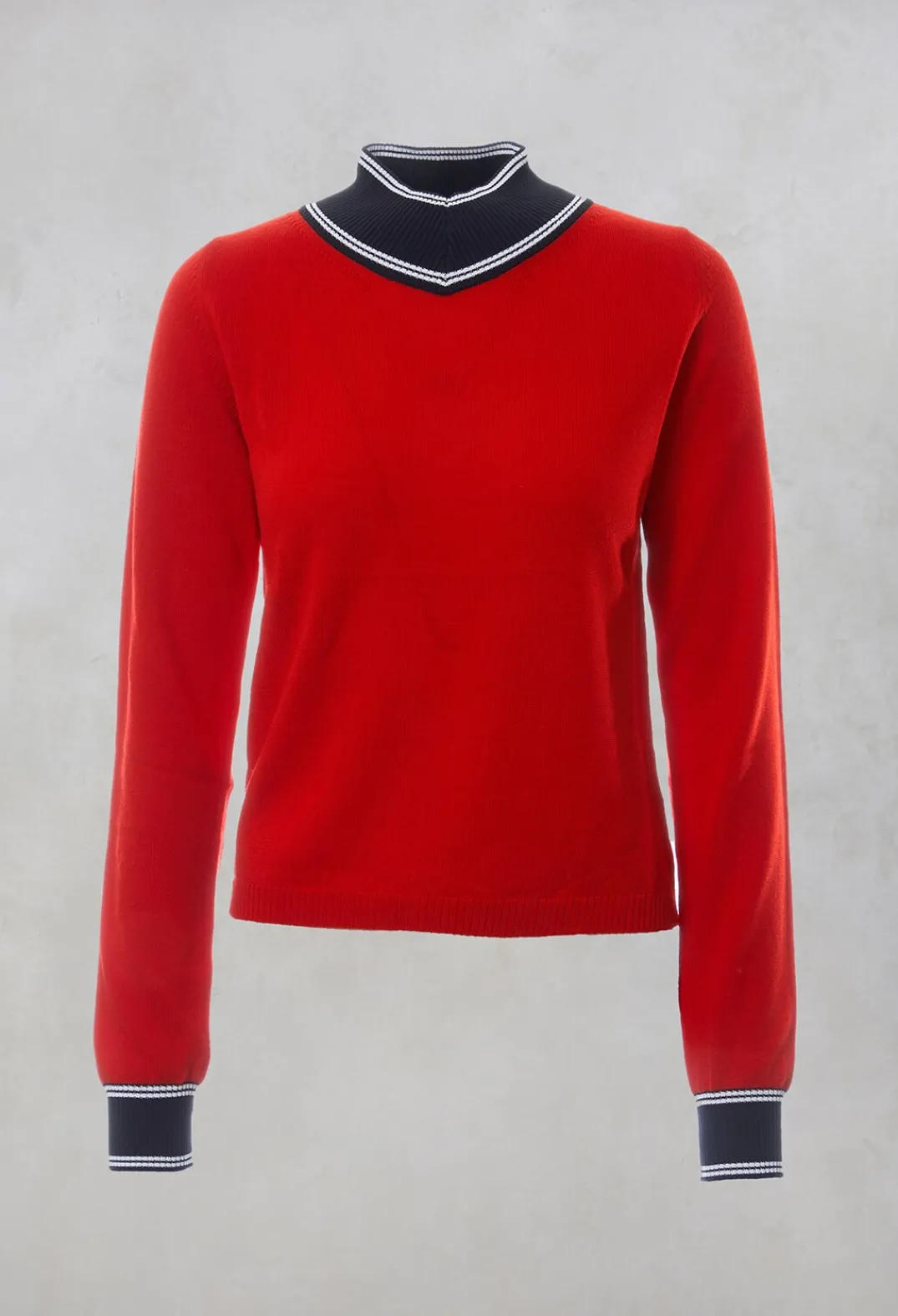Malloni Jumpers^Fine Knit Jumper in Pirite Orange