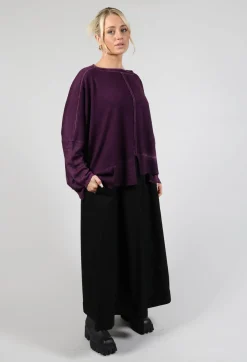 Moyuru Knitwear|Jumpers^Fine Knit Jumper in Purple
