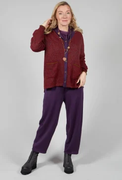 Moyuru Knitwear|Jumpers^Fine Knit Jumper in Purple