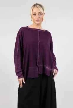 Moyuru Knitwear|Jumpers^Fine Knit Jumper in Purple