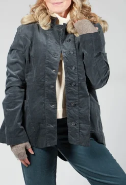 Isabel Benenato Gloves^Fingerless Gloves in Taupe