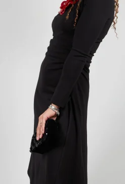 Beatrice B Dresses^Fit Dress in Black