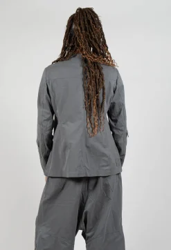 Rundholz Black Label Jackets^Fitted Button Through Utility Jacket in Rock