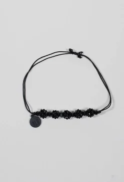 Pluslavie Bracelets^Five Beaded Marble Bracelet in Black