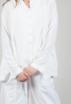 Rundholz Black Label Jackets^Flared Hem Tailored Jacket in White