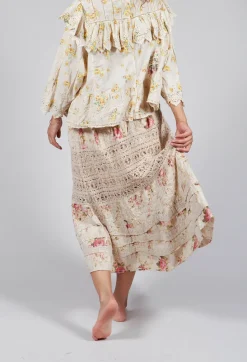 Magnolia Pearl Skirts^Floral Ada Lovelace Skirt in Victoria