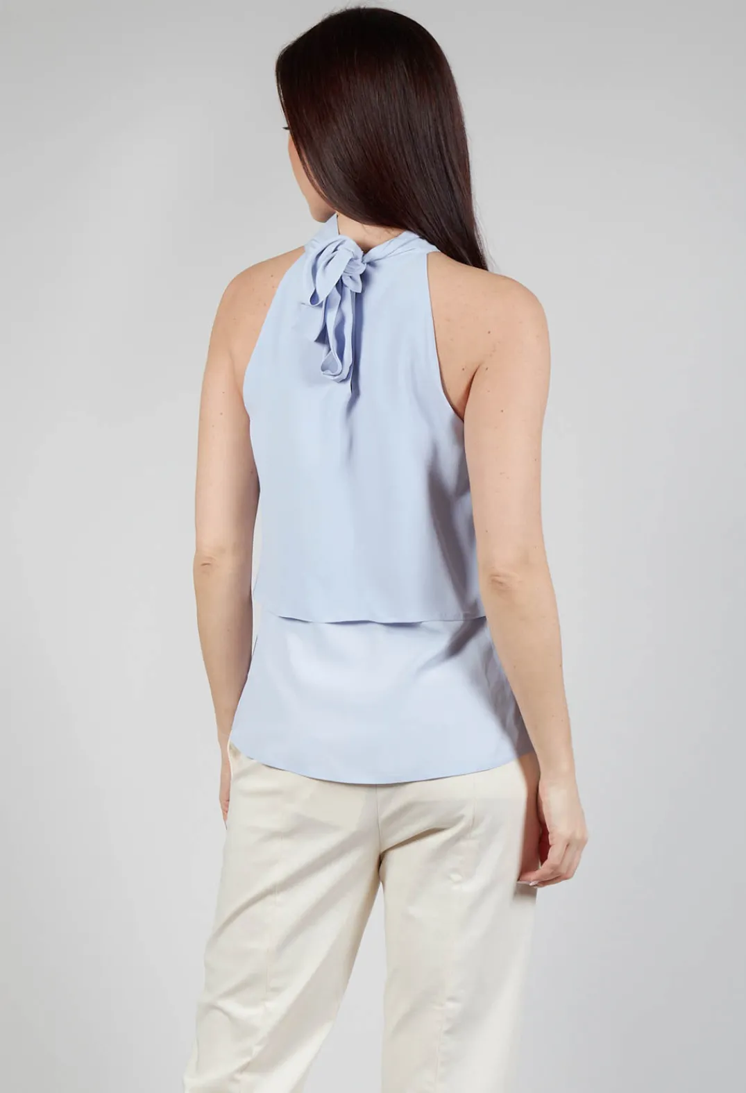 Beatrice B Tops^Flounce Top in Hokusay Blue