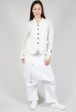 Rundholz Dip Jackets^Flower Print Jacket in Starwhite
