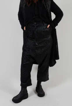 Pal Offner Trousers^Fluid Big Trousers in Black