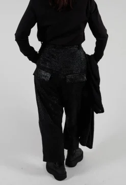 Pal Offner Trousers^Fluid Big Trousers in Black