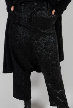 Pal Offner Trousers^Fluid Big Trousers in Black
