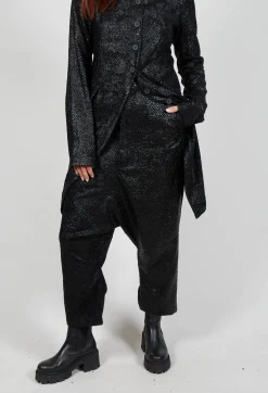 Pal Offner Trousers^Fluid Big Trousers in Black