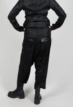 Pal Offner Trousers^Fluid Big Trousers in Black